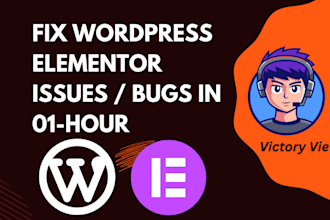 build an elementor pro wordpress site and resolve issues