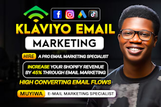 setup klaviyo email marketing flows to boost ecommerce shopify marketing sales