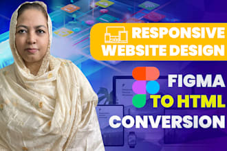 figma, psd, or xd to responsive html css with tailwind, bootstrap