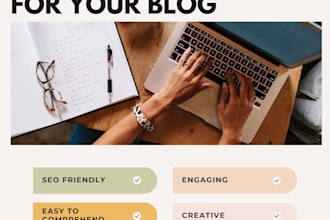 curate creative and SEO friendly blogs for your website