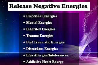 release negative energies using emotion code and body code