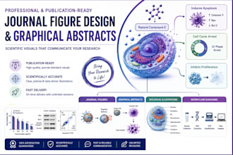 design scientific journal figures and graphical abstracts