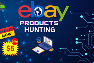 do ebay dropshipping and product hunting ebay SEO expert