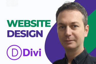 design wordpress website with divi theme