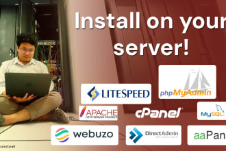 manage your server with cpanel, webuzo, directadmin, aapanel