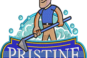do embroidery digitizing in 3d puff dst pes jef etc in quick turnaround