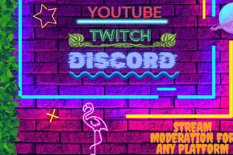 elevate your stream with expert moderation