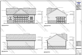 create custom garage drawings for permit