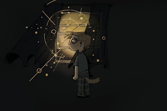 draw an illustration for childrens book