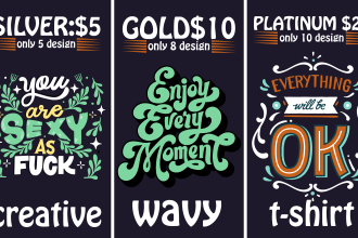 do killer typography retro wavy svg t shirt bundle design