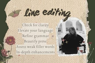 line edit your creative writing