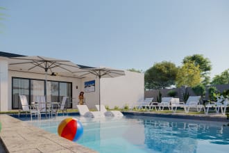 do landscape design, garden design, backyard, swimming pool, patio and terrace