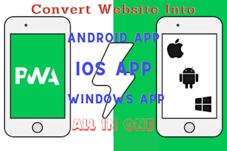 convert website into pwa application