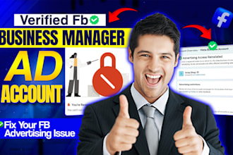 create fresh facebook business manager and ads account bm within 2hr