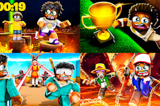 going to make you an incredible roblox thumbnail