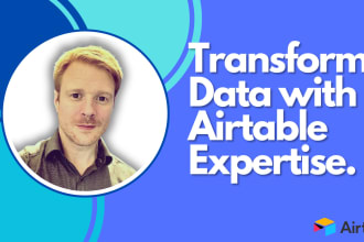 consult with you to create, update or transform your airtable