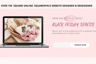 design squarespace website sqaurespace website redesign square online store