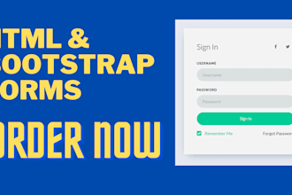code table forms, html,css,js form mobile responsive web design using bootstrap