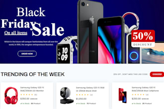 build electronic appliances shopify electronics gadget store electronics website