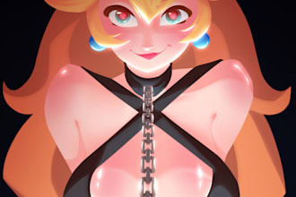 do a nsfw illustration of the character that you want