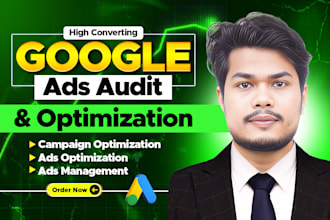 audit google ads account and optimization search campaign