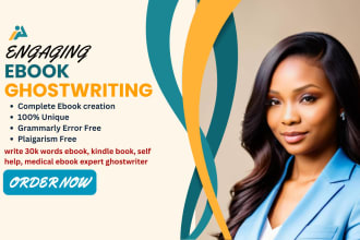 be your text ebook writer, self help, medication,ghost book writer,ebook writing