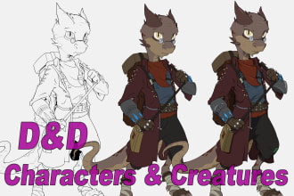 draw your dnd character or npc