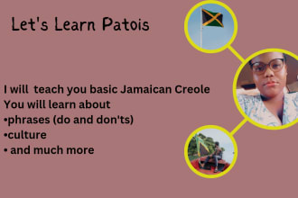 teach you jamaican patois