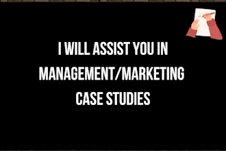 help you in management case studies