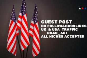 publish UK guest post, USA guest post, high quality do follow backlinks