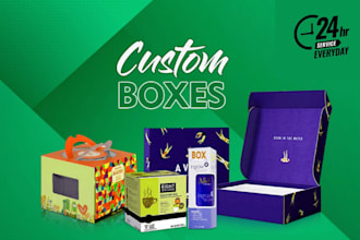 create packaging design, custom box packaging