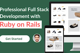 do full stack web development in ruby on rails