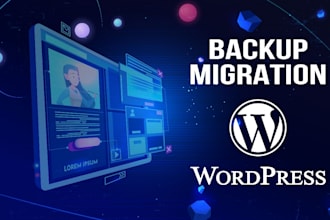 migrate, backup, transfer wordpress or other websites