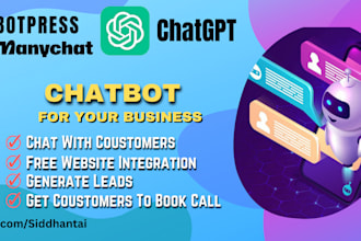create ai chatbots for your business, website and social media