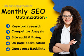 be your complete monthly SEO service provider