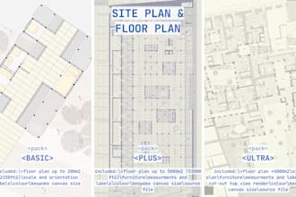 create a unique and appealing floor and site plan