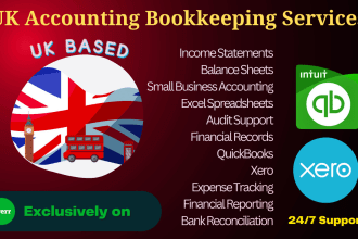 provide professional bookkeeping services for UK clients