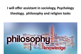 research and write blog posts on sociology, theology, philosophy and religion