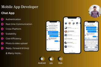 create firebase chat app from android and ios in flutter