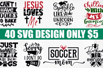 provide svg cut files designs for etsy and your shop