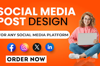 design social media post, facebook ads design, instagram post, banner ads
