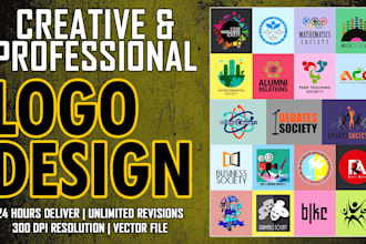 design a creative logo for your business