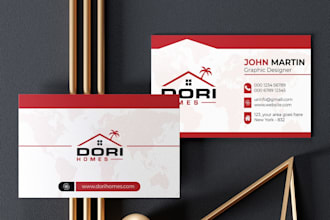 design handyman plumbing professional business cards with qr code