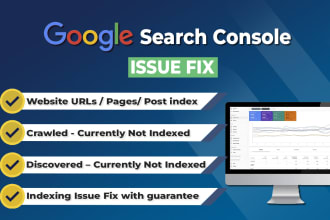 fix google search console coverage errors and indexing issues