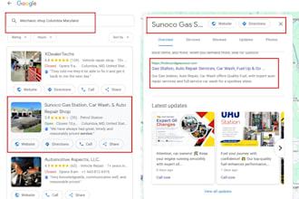 create and optimize google my business profile with ads management