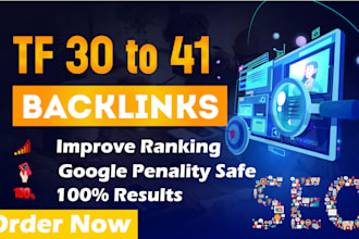 boost your website SEO with high trust flow tf homepage backlinks