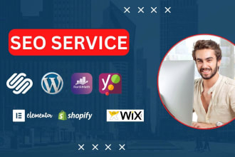 do professional SEO services for wix, wordpress, squarespace and shopify