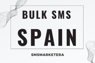 do bulk SMS marketing of spain with sender id