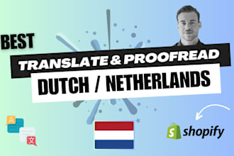expertly proofread your dutch texts by native