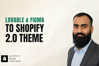 build a high end custom shopify store from figma or lovable